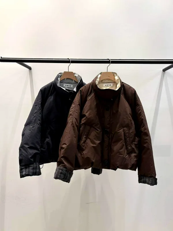 Stylish Warm Women's Cotton Jacket - Simple Design, Comfortable and Versatile