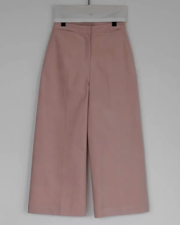 Stylish Loose-Fit Women's Casual Pants in Elegant Pink Design