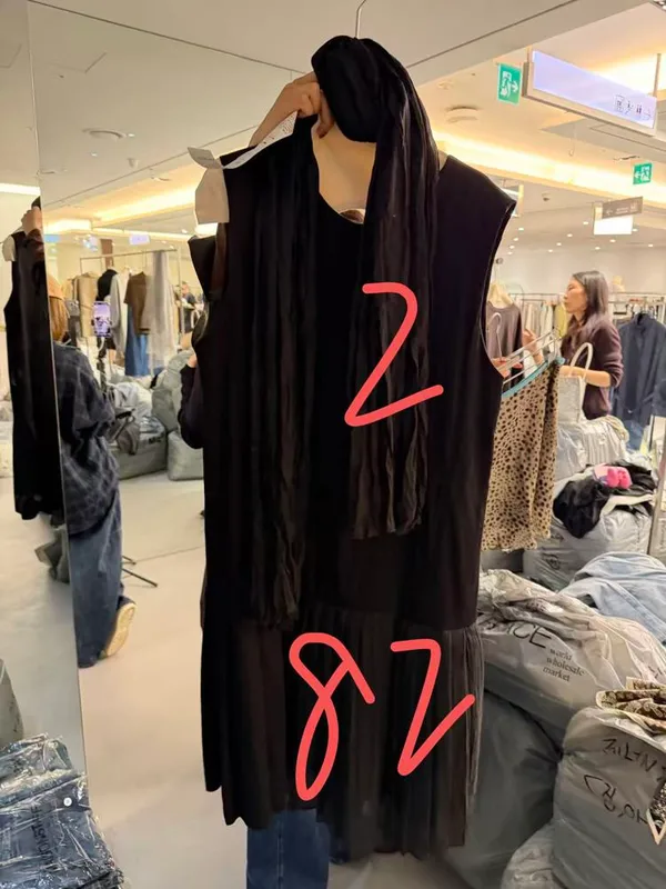 Stylish Black Dress, Lightweight and Breathable, Perfect for Summer