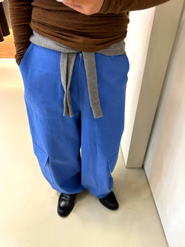 패셔너블한 캐주얼 루즈 팬츠, 편안하고 다재다능