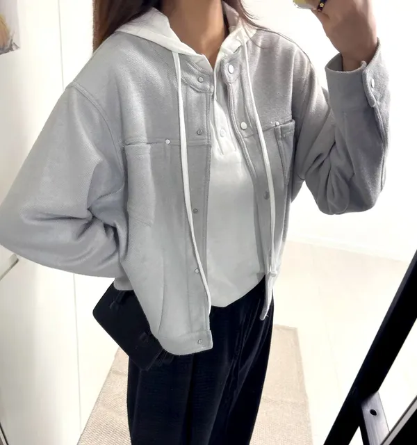 時尚簡約女裝風衣外套，舒適百搭