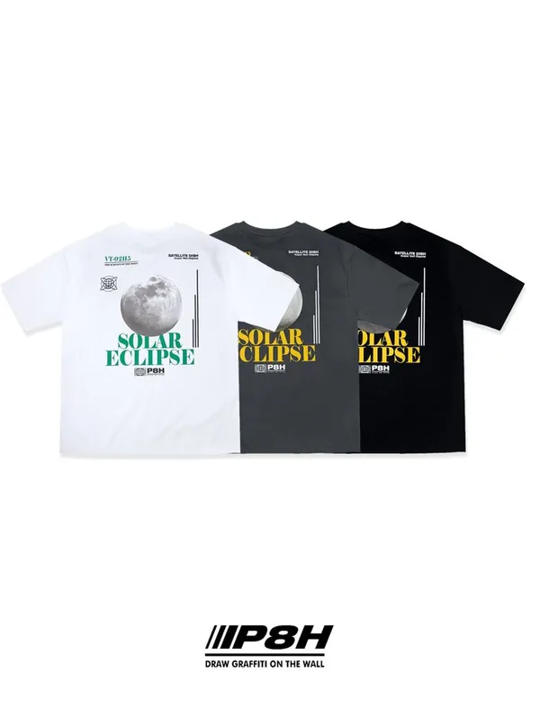 Solar Eclipse Graphic Tee - Trendy Street Style