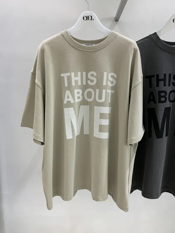 Casual Loose Fit T-Shirt with Minimalist Print, Perfect for Relaxed Style