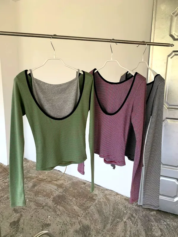 Fashionable Striped Women's Top - Comfortable and Breathable for Perfect Pairing