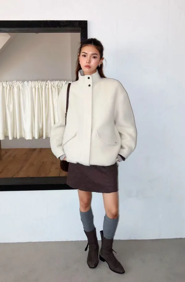 Stylish Versatile Women's Jacket - Warm and Comfortable for Autumn and Winter