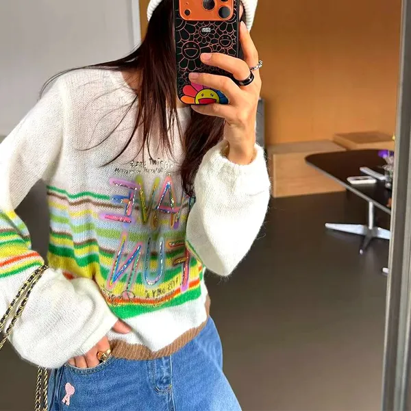 Stylish Striped Women's T-Shirt, Comfortable Casual Style