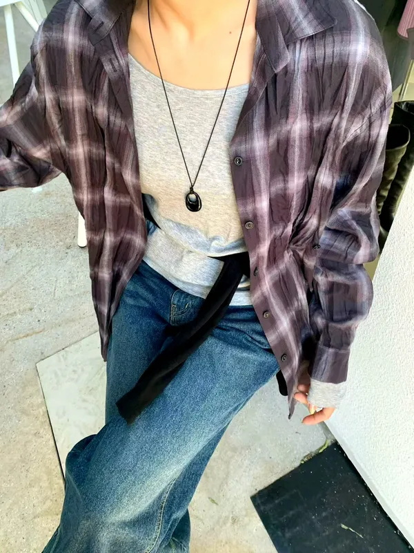 Stylish Plaid Shirt for Effortless Casual Looks