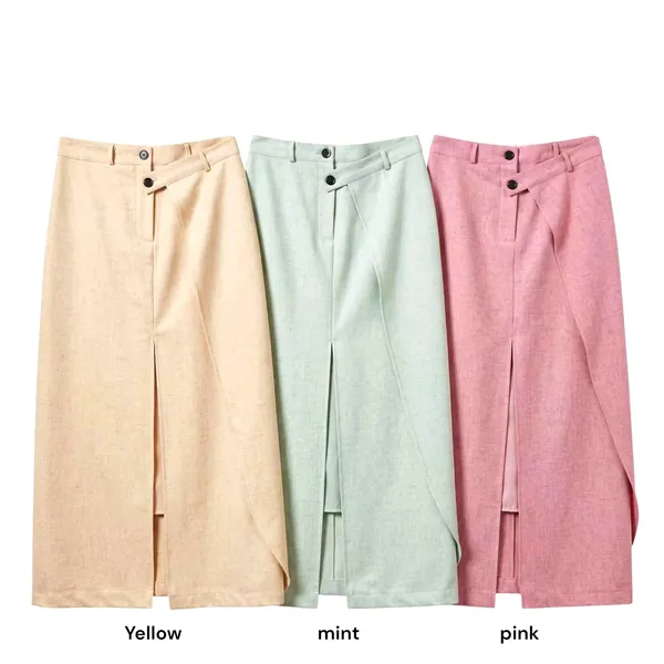 Fresh Summer Midi Skirt, A Must-Have for Elegant Style
