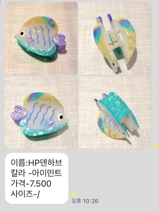 Cute Fish-Shaped Hair Clip - Women's Accessory