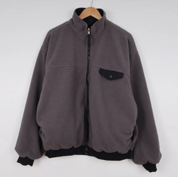 Fashionable Warm Fleece Jacket, Comfortable and Versatile