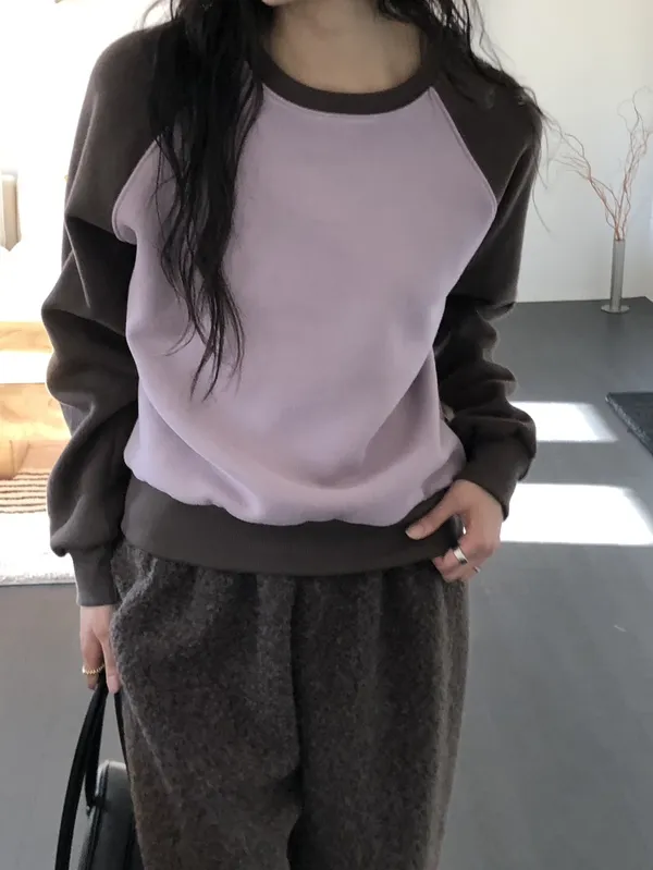 Trendy Color-Block Casual Hoodie, Comfortable and Versatile