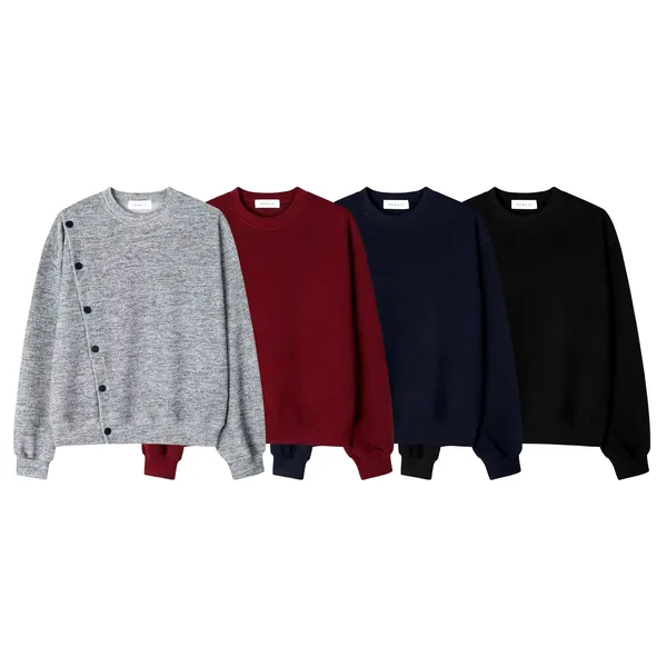 Fashionable Men's Round Neck Knit Top, Comfortable and Versatile