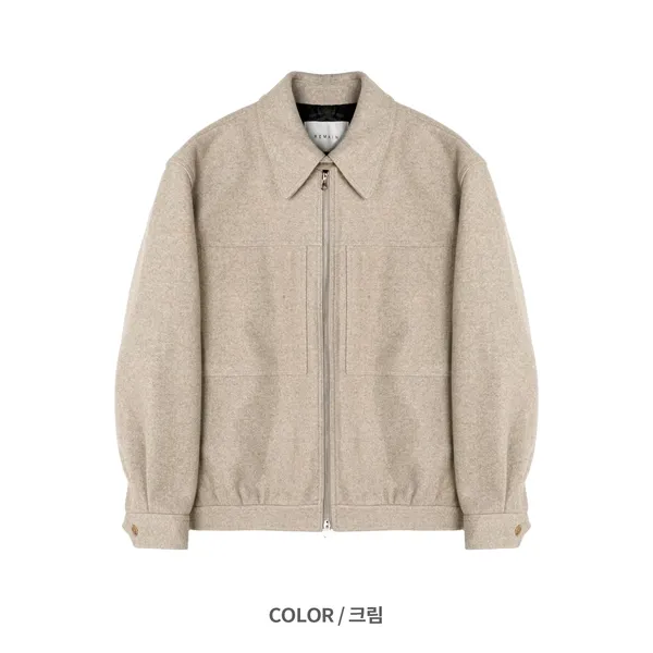 Stylish Men's Wool Coat - Warm and Comfortable, A Must-Have for Fall and Winter
