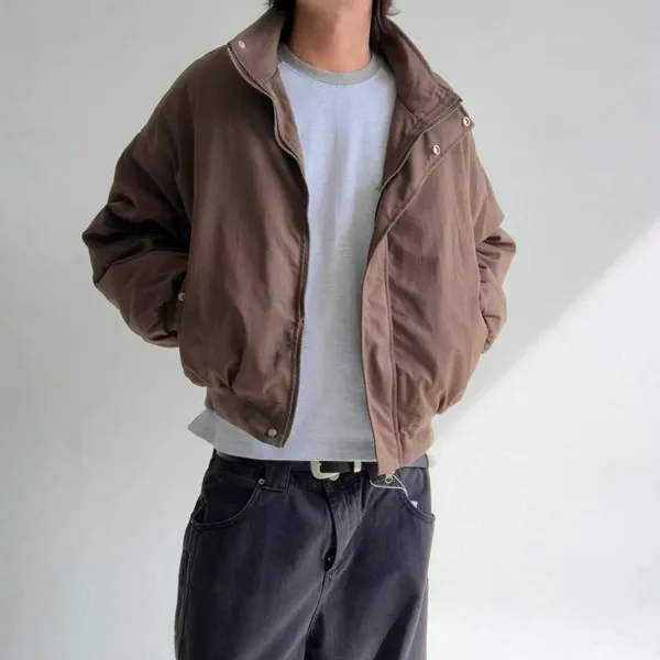 Stylish Men's Top, Minimalist Casual Style