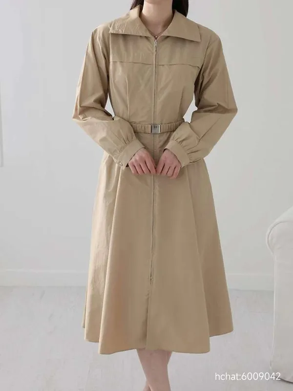 Fashionable Casual Long Sleeve Dress, Elegant Charm