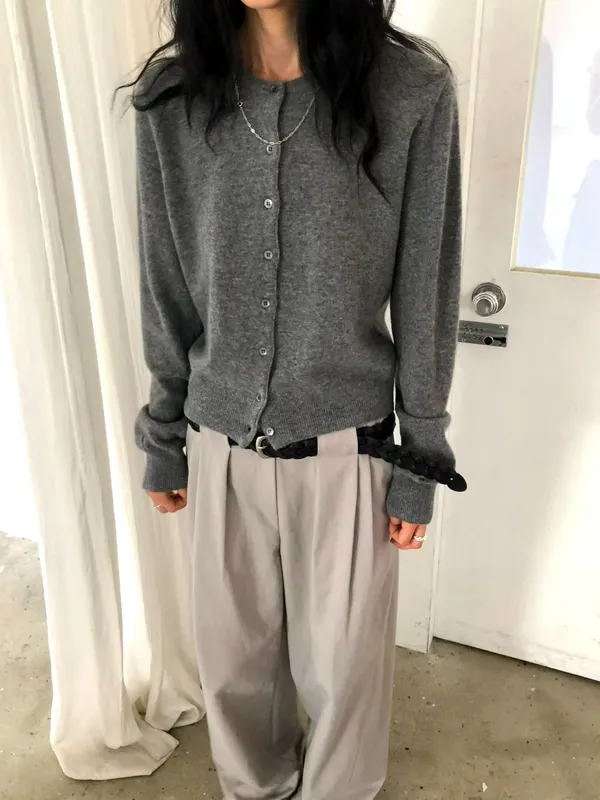 Stylish Gray Cardigan for Women - Comfortable and Versatile