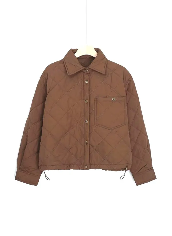 Stylish and Warm Women's Jacket, Simple and Elegant for Fall and Winter Outfits