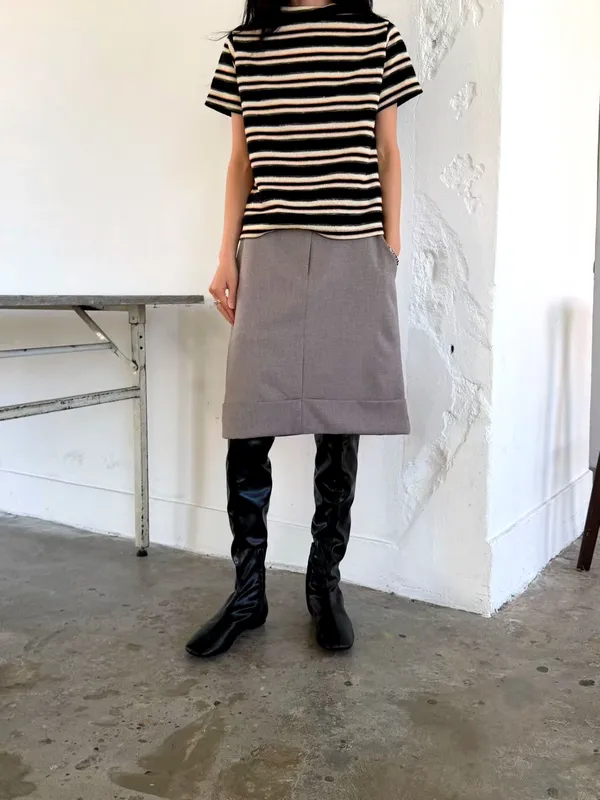 Stylish High-Waisted Skirt - Elegance for Every Occasion