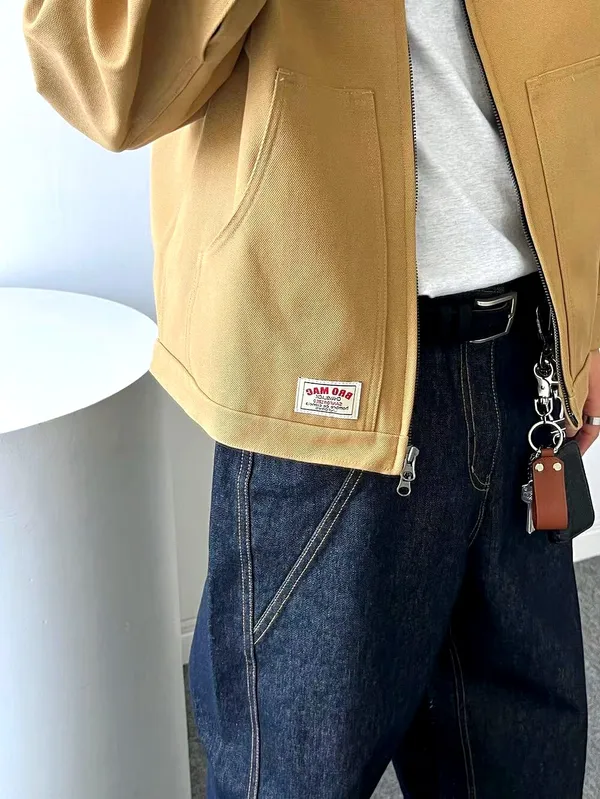 Stylish Casual Men's Jacket, Comfortable and Versatile for Spring and Autumn