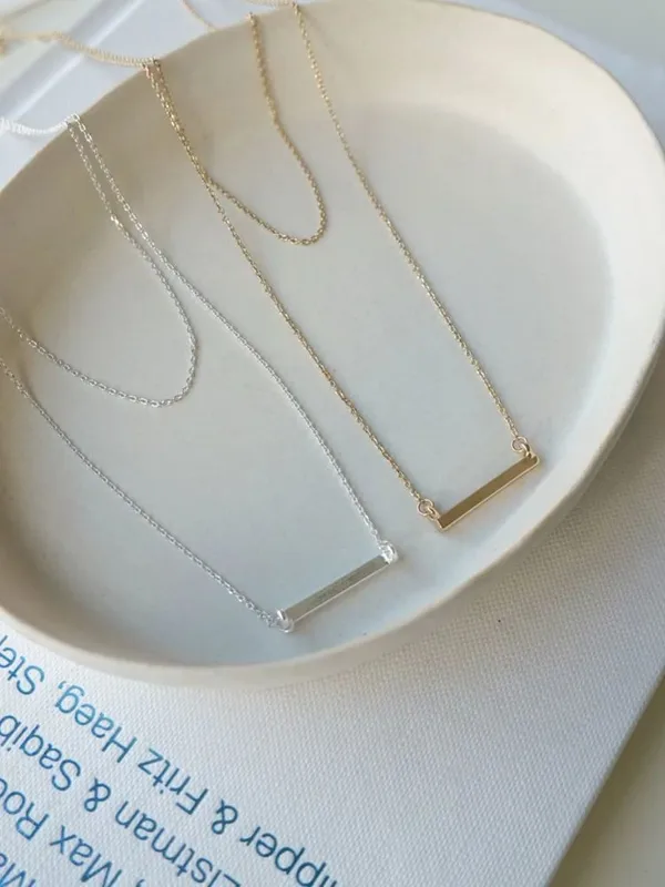 Minimalist Stylish Metal Necklace, A Must-Have for Elegant Charm