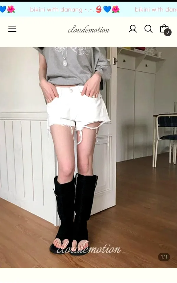 Fashionable Versatile Women's Shorts - Fresh Casual Style 772 ​S.M.L ​17,000