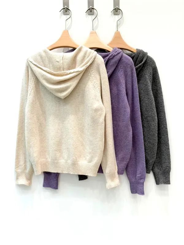 Fashionable Versatile Knit Sweater - Soft and Comfortable, Perfect for Fall and Winter