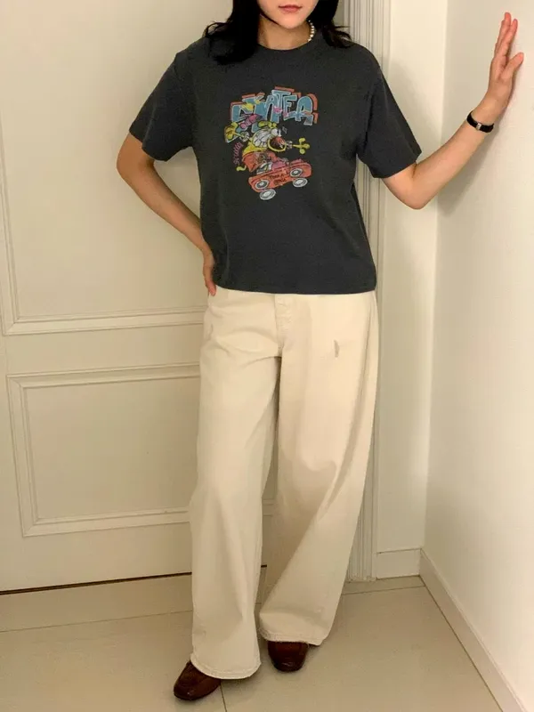 Stylish Printed Women's T-Shirt for a Comfortable Casual Look