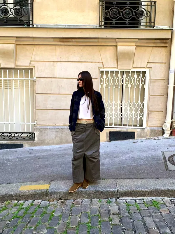 Fashionable Casual Midi Skirt - Showcase Your Elegant Charm