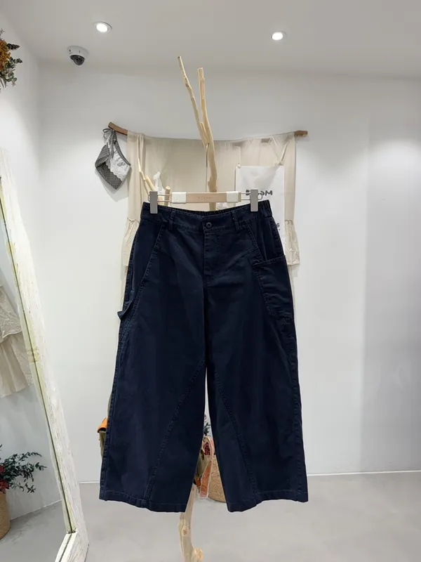 休闲宽松九分裤，舒适百搭