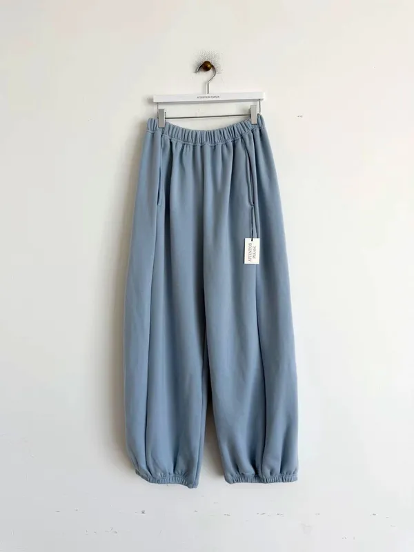 Easygoing Blue Pants - Comfort and Versatility