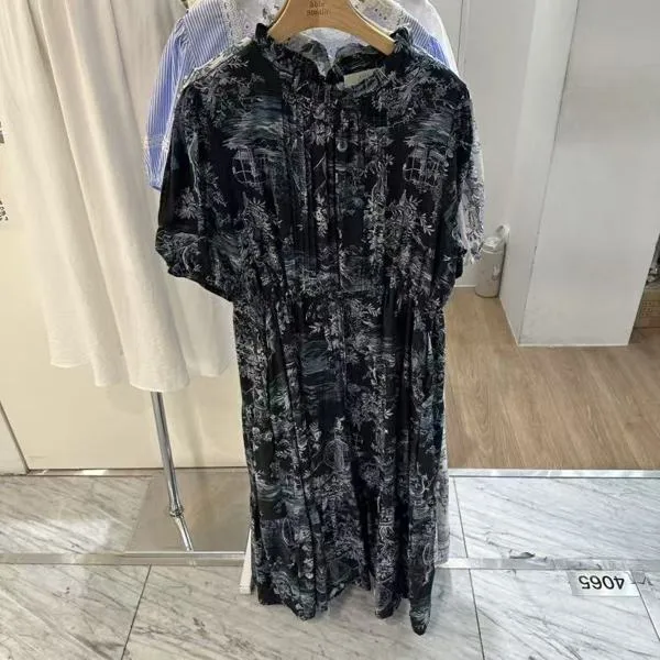Fresh Floral Print Dress - Comfortable and Breathable, a Summer Essential