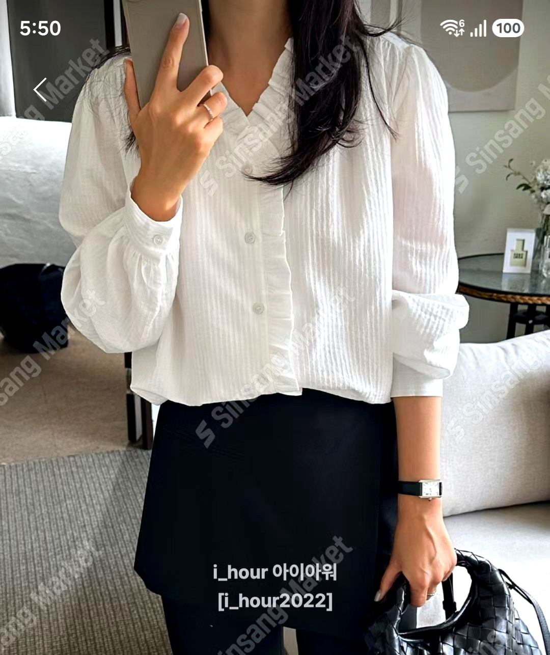 우아하고 다재다능한 여성용 탑, 가벼우며 편안한 신상품