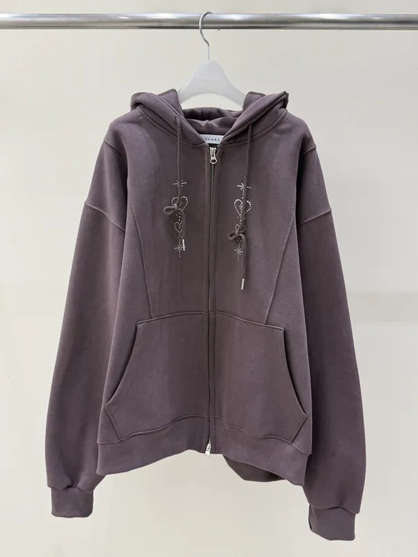 Fashionable Casual Zip-Up Hoodie, Comfortable and Versatile
