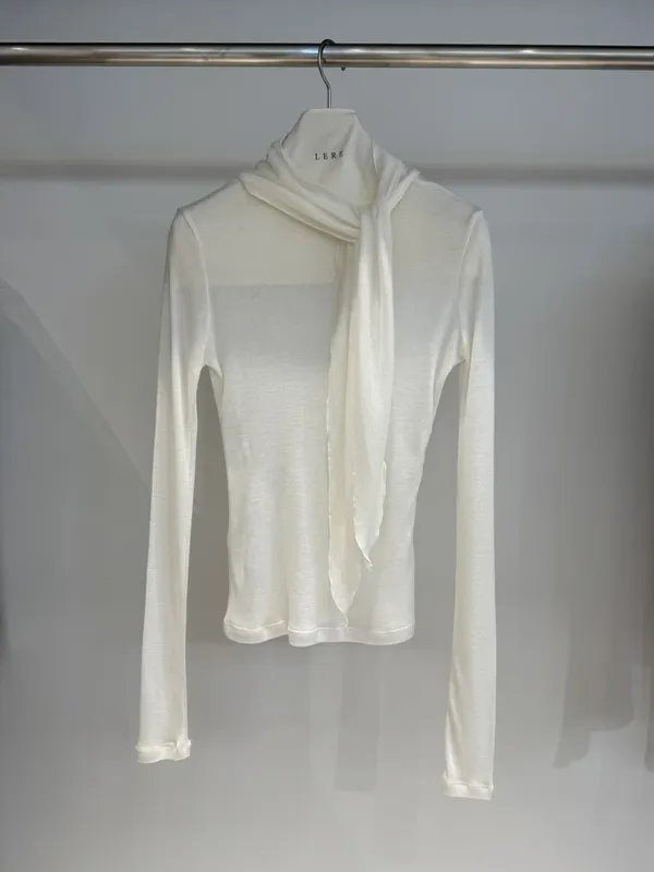 Lightweight and Breathable Long Sleeve Top, Elegant Style