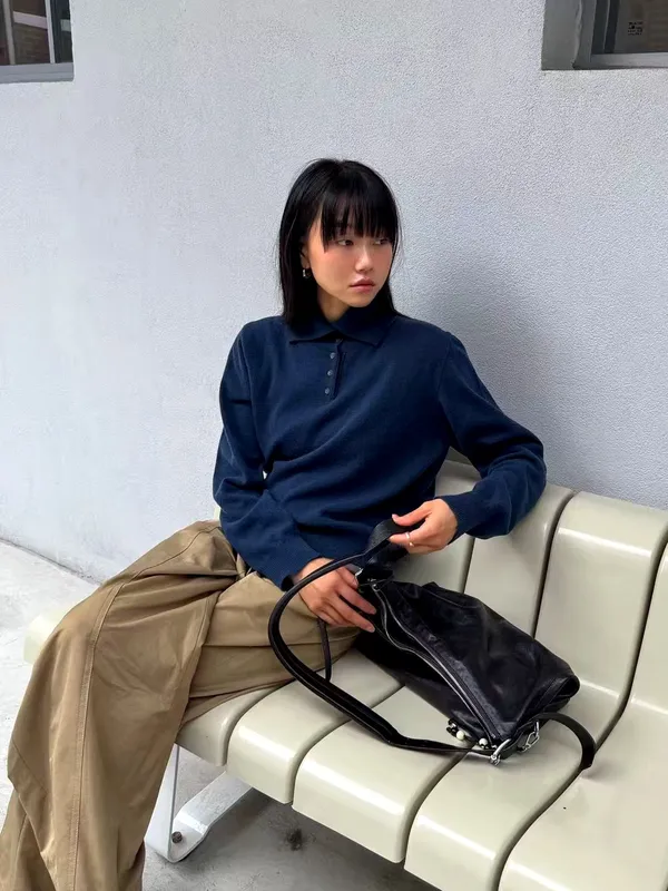 Stylish and Minimalist Knit Sweater, Perfectly Versatile