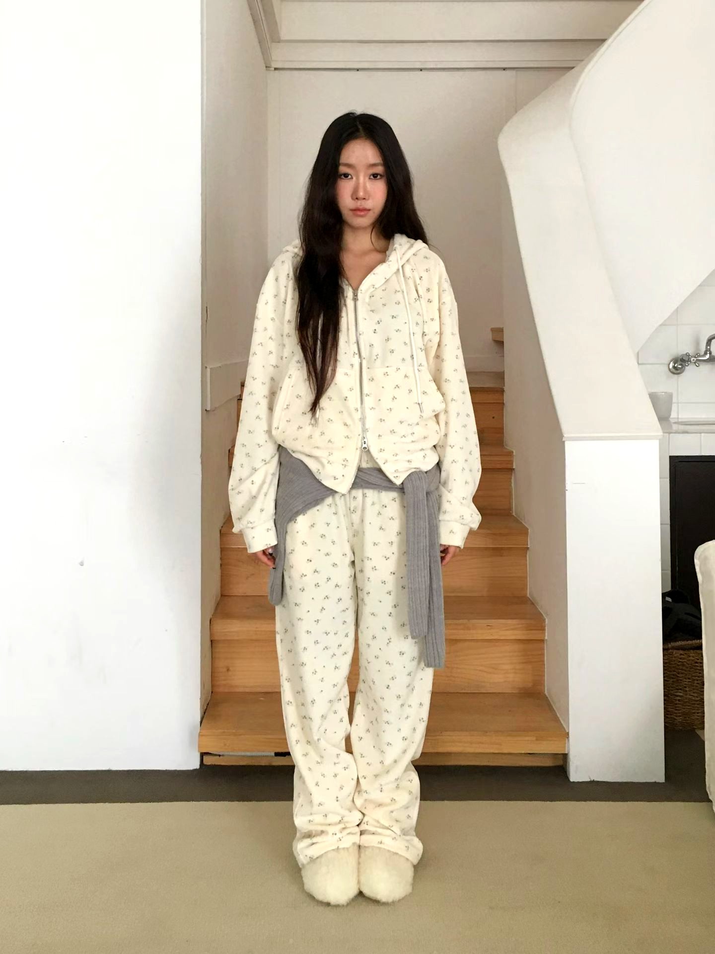 따뜻하고 편안한 여성용 재킷, 패셔너블한 캐주얼 스타일
