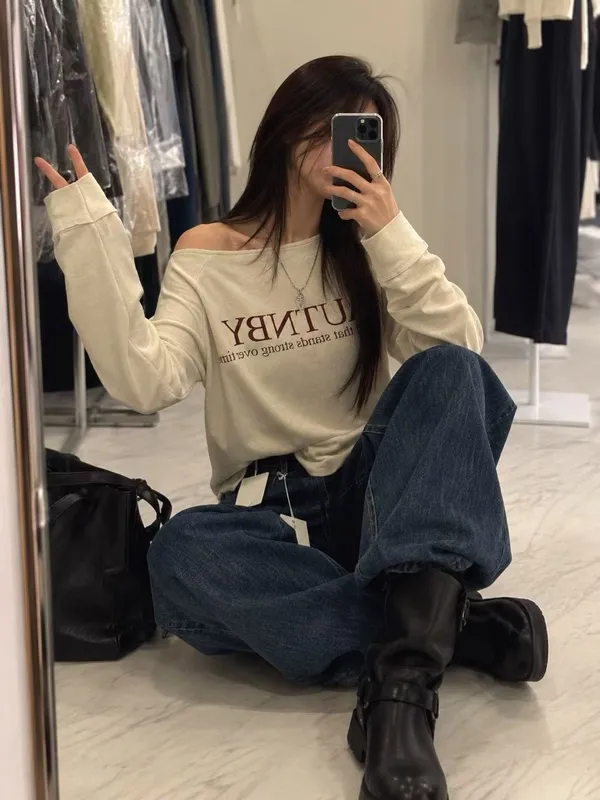Trendy Casual Women's T-Shirt, Loose and Comfortable
