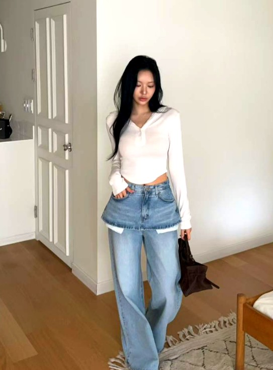 심플하고 다재다능한 여성용 탑, 편안하고 통기성이 뛰어난 봄가을 패션