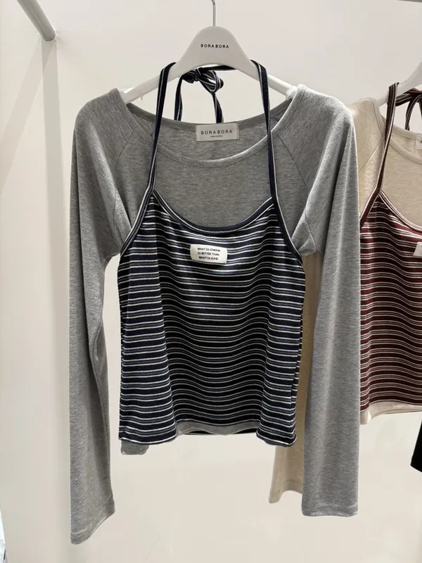 Striped Camisole Top