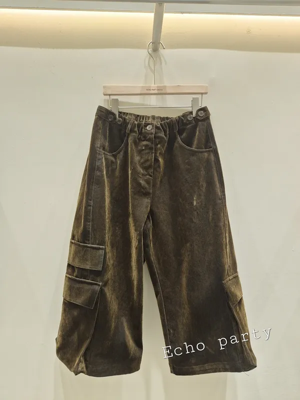 Retro Style Loose Wide Leg Pants, Comfortable and Versatile