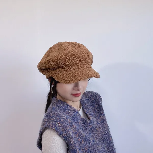 Trendy Plush Hat - Warm and Stylish