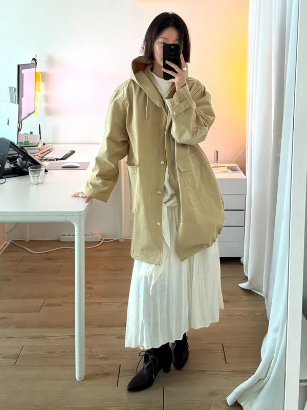 Stylish Casual Women's Jacket, Lightweight and Windproof, Perfect for Spring and Autumn