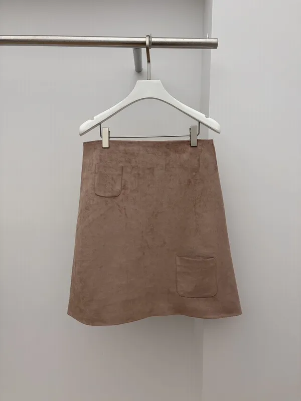 Soft Velvet Pink Midi Skirt, A Must-Have for Elegance and Fashion