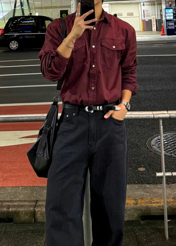 Men's Casual Top - Fashionable and Versatile with Comfortable Fabric