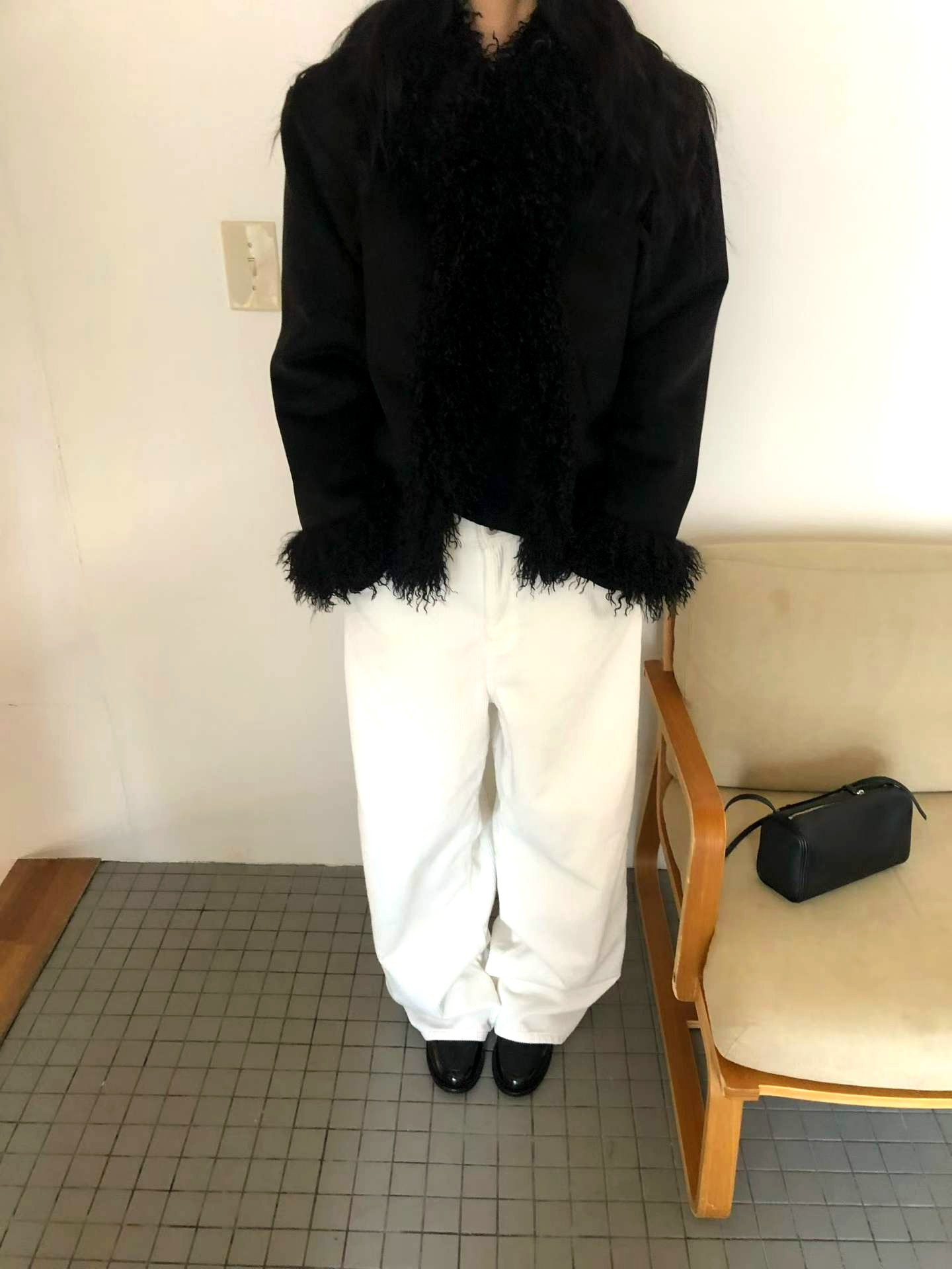 스타일리시한 플러시 자켓 여성용