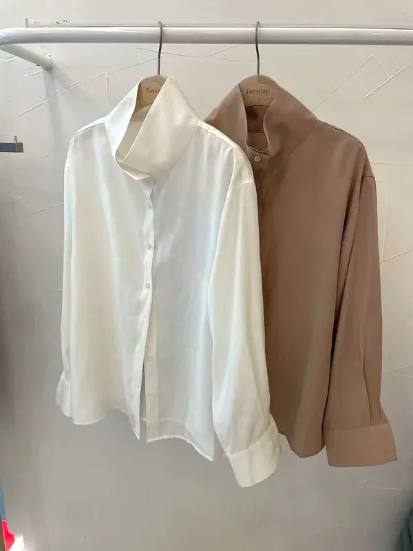 Stylish and Minimalist Women's Shirt - Perfectly Versatile