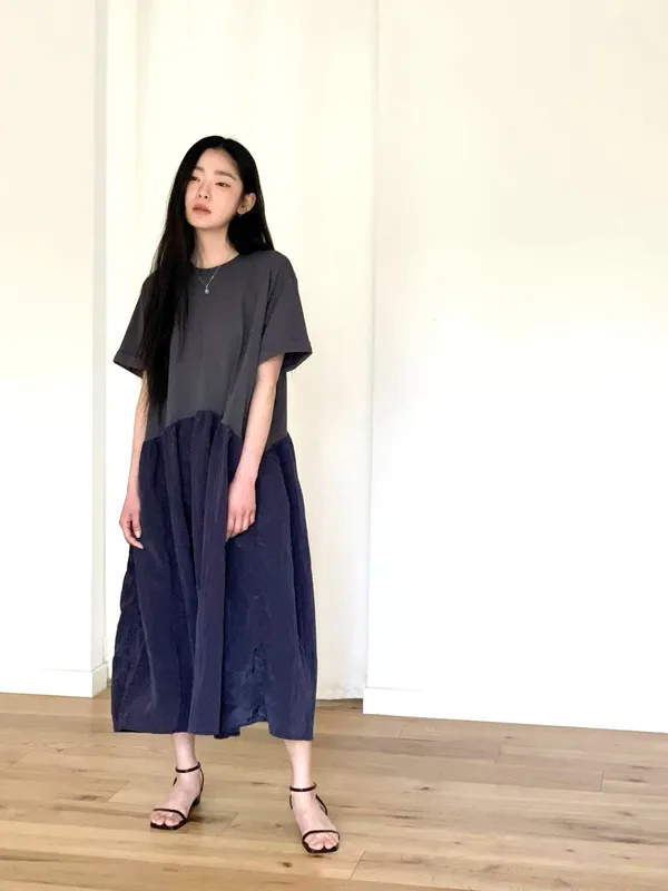 Elegant Women's Dress, Lightweight and Flowing, Perfect for Summer Wear