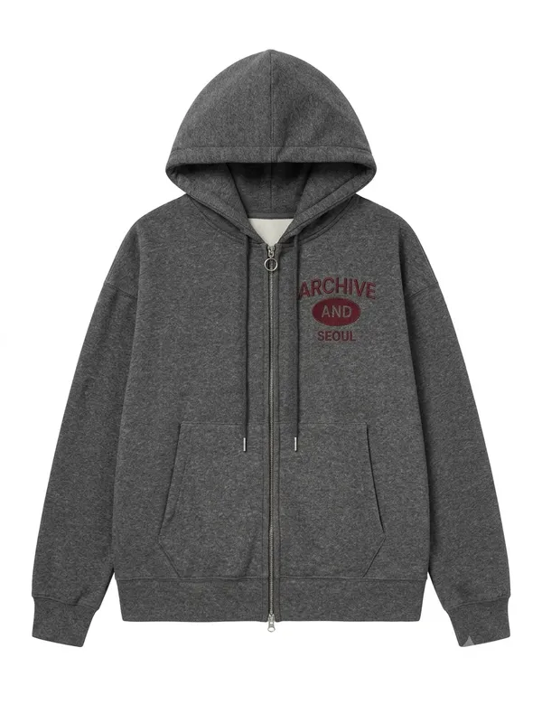 APM. Vintage Style Plush Hooded Coat