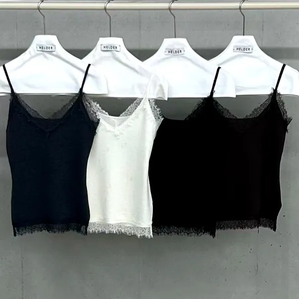 Elegant Lace Trim Cami Top - A Summer Essential