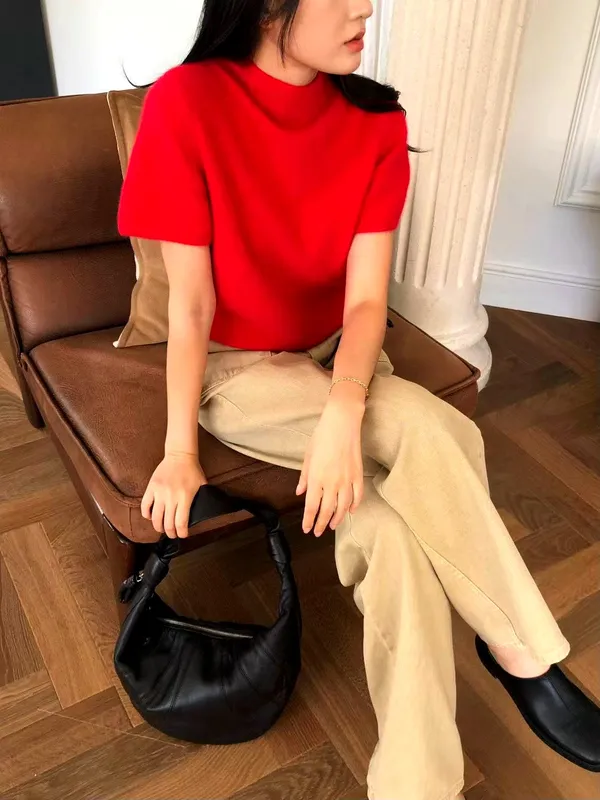 Stylish Red Sweater - Warm and Elegant